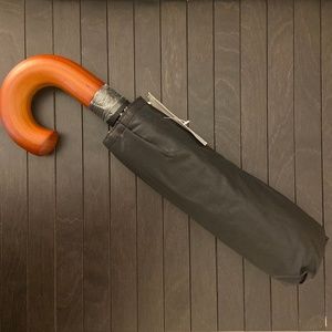 Gentleman Collective umbrella black wood handle